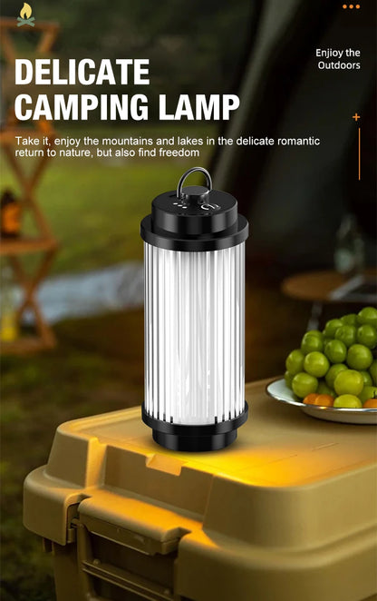 3000mAh 38-KT 38 Light 38 Explore USB Rechargeable Camping Lanterns Outdoor Tent lamp Powerful Mini LED Flashlights Camp Light