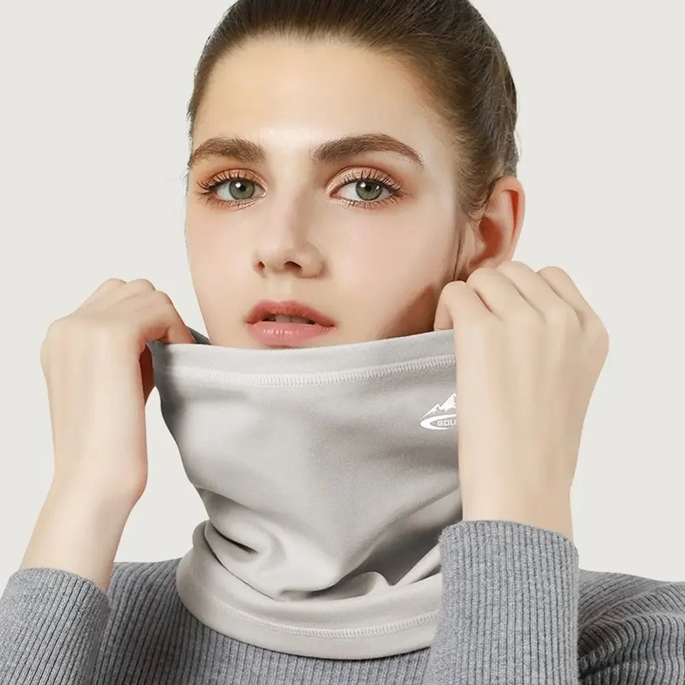 Men Women Winter Sports Bandana Running Dralon Thermal Neck Warmer Ski Hiking Cycling Riding Snowboard Scarf Windproof Headgear