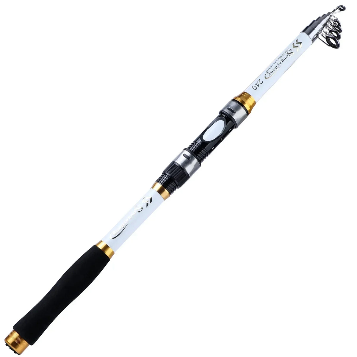 Sougayilang 2.1m-3.6m Spinning Fishing Rod Carbon Trout Carp Telescopic Fishing Pole Lure Fishing Rod Tackle