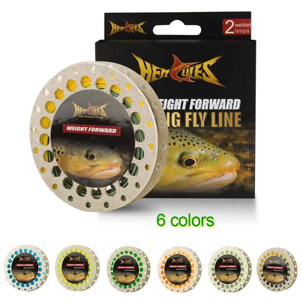 HERCULES WF Floating Fly Line Fluorescent Yellow