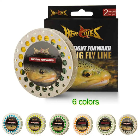 HERCULES WF Floating Fly Line Fluorescent Yellow