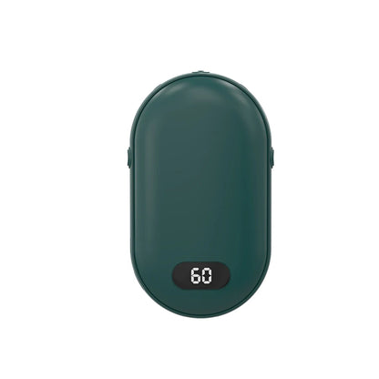 New Hand Warmer Power Bank 2in1 USB Rechargeable Winter Mini Hand Warmer Electric Heater Pocket Warmer High-Capacity Winter Gift