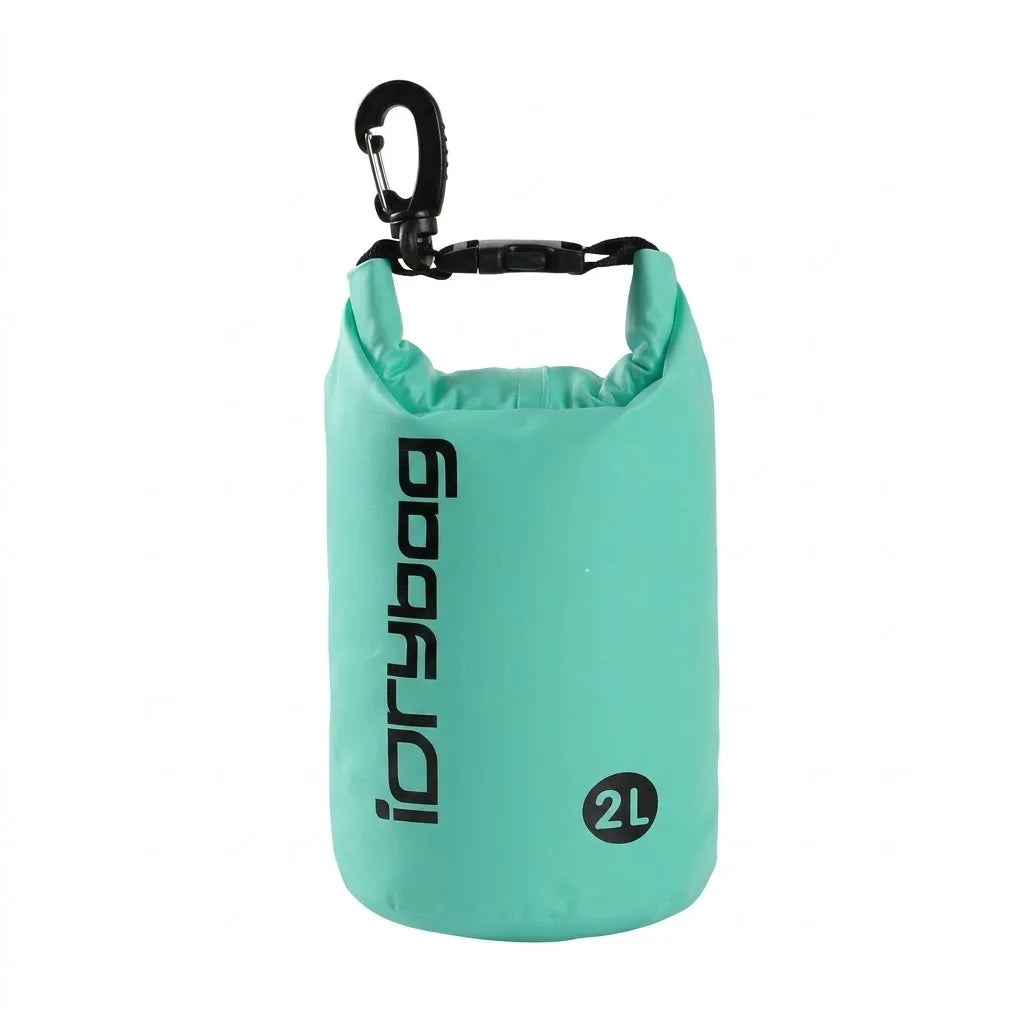 IDrybag 2L Swimming Waterproof Dry Bag Sports Canyoning Bag Ipx6 Waterproof Bag for Travel Kayaking Boating Beach Dry Bag