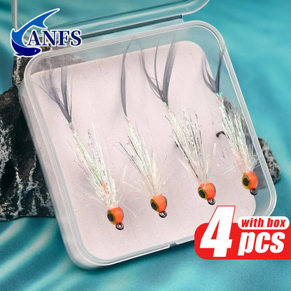ANFS Fly Fishing Flies Kit with Fly Box