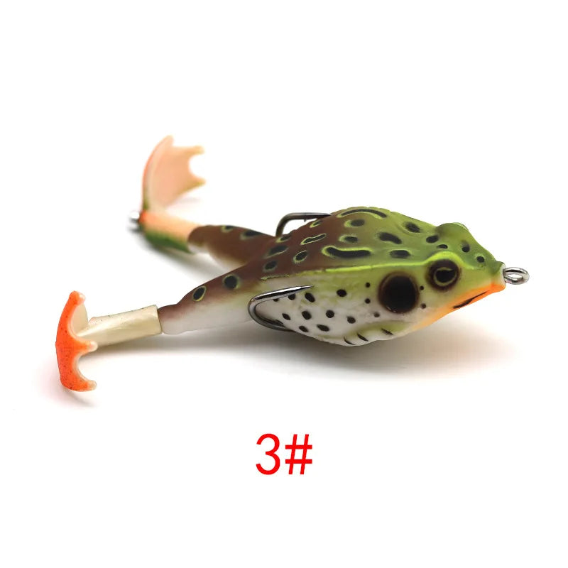 Topwater Prop Frog Lure Kit