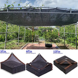 40~90% Shading Black HDPE Anti-UV Sun Shade Net Gazebo Shelter Outdoor Pergola Sun Cover Agriculture Greenhouse Sunshade Net