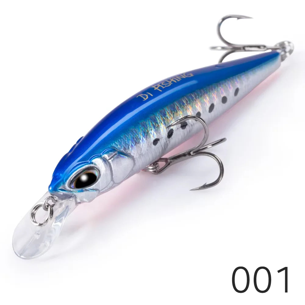 D1 Suspending Minnow Jerkbait 77mm