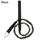 Adjustable Elastic Kayak & Canoe Paddle Leash – Fishing Rod Safety Rope with Carabiner for Rowing & Boat Accessories