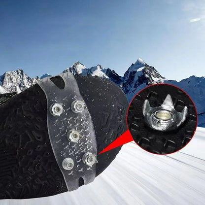 Clear Anti-Slip Ice Cleats for Shoes