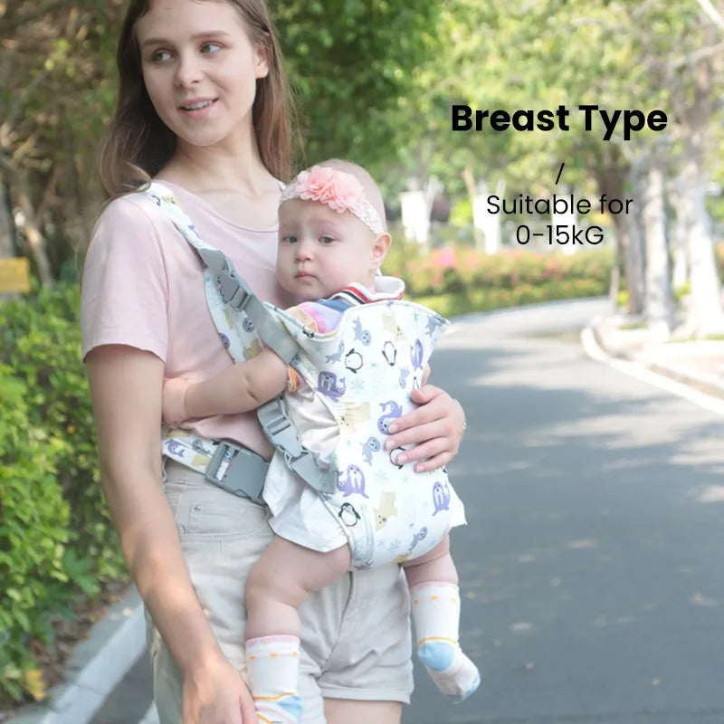 Baby Carrier Front Carry Horizontal Waist Stool Adjustable Ergonomic Newborn Carriers Multi-Functional Breathable Babies Items