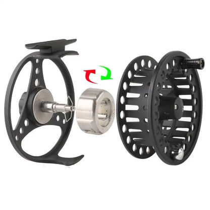 LIZARD All-Aluminum Fly Reel (With or Without Line)