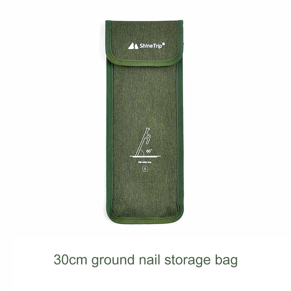 Outdoor Camping Equipment Stake Storage Bags Tent Accessories Hammer Wind Rope Tent Pegs Nails Storage Bag
