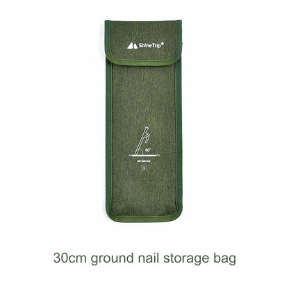 Outdoor Camping Equipment Stake Storage Bags Tent Accessories Hammer Wind Rope Tent Pegs Nails Storage Bag