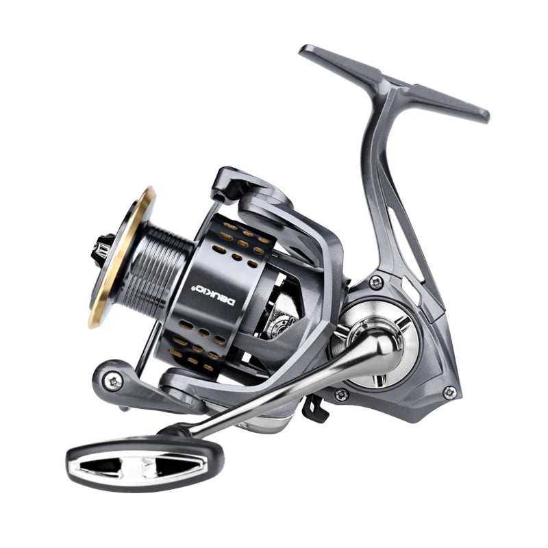 DEUKIO Spinning Fishing Reel 2000-7000 Series 15KG Max Drag Ultralight Saltwater Surf Fishing Lure Reel