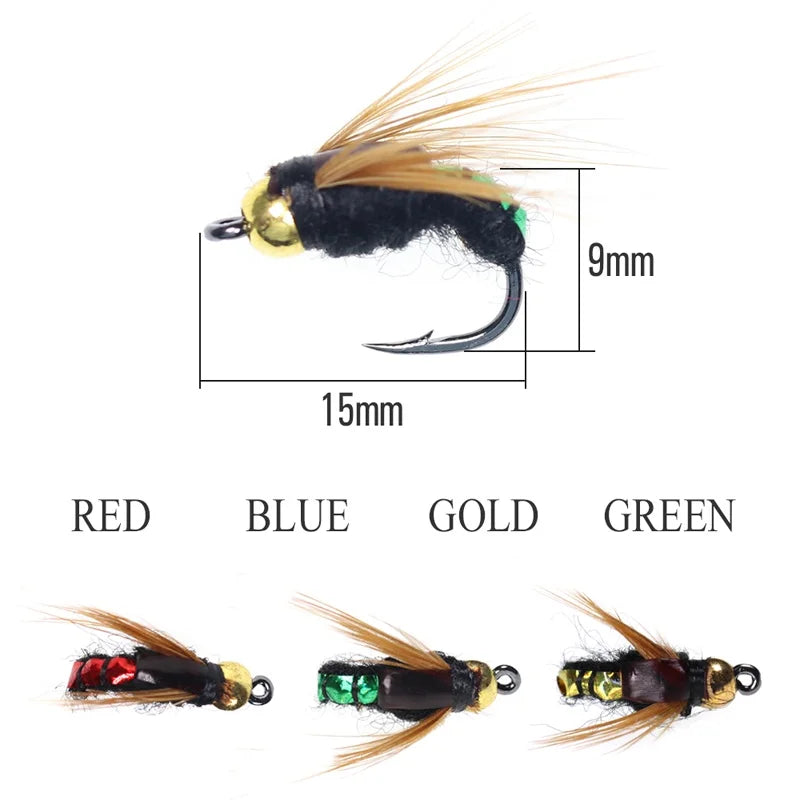 ANFS Nymph, Scud and Worm Fly Kit (4/8/32 Pack)