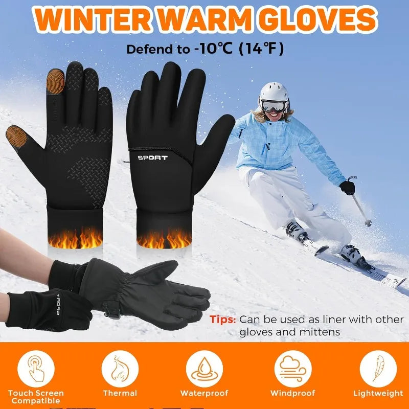 Touchscreen Windproof Winter Gloves