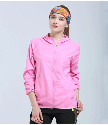 Waterproof Quick-Dry Camping Rain Jacket