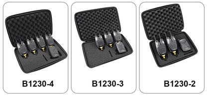 Wireless Bite Alarm Set with Receiver & Carry Case