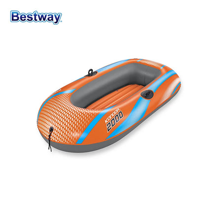 Bestway Inflatable Kayak 1–3 Person – Heavy Duty PVC Rafting Boat for Adventure & Fishing