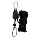 5M Tent Fastener Rope Adjustable Fixed Buckle Pulley Rope Windproof 4mm Outdoor Guy Lines Reflective Camping Accessories