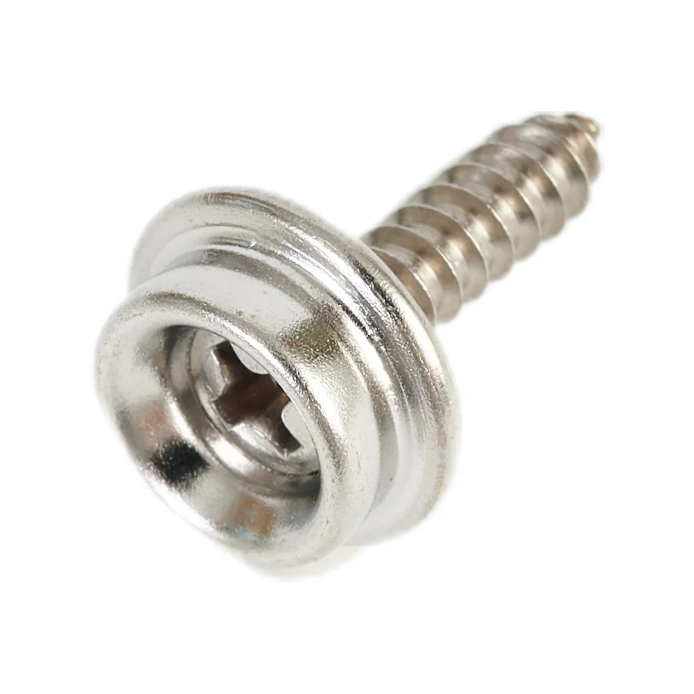30Pcs Snap Fastener Stainless Canvas Screw Kit Tent Boat Marine Car Canopy Accessories Be Used In Marine Boat Bovers Awnings Etc