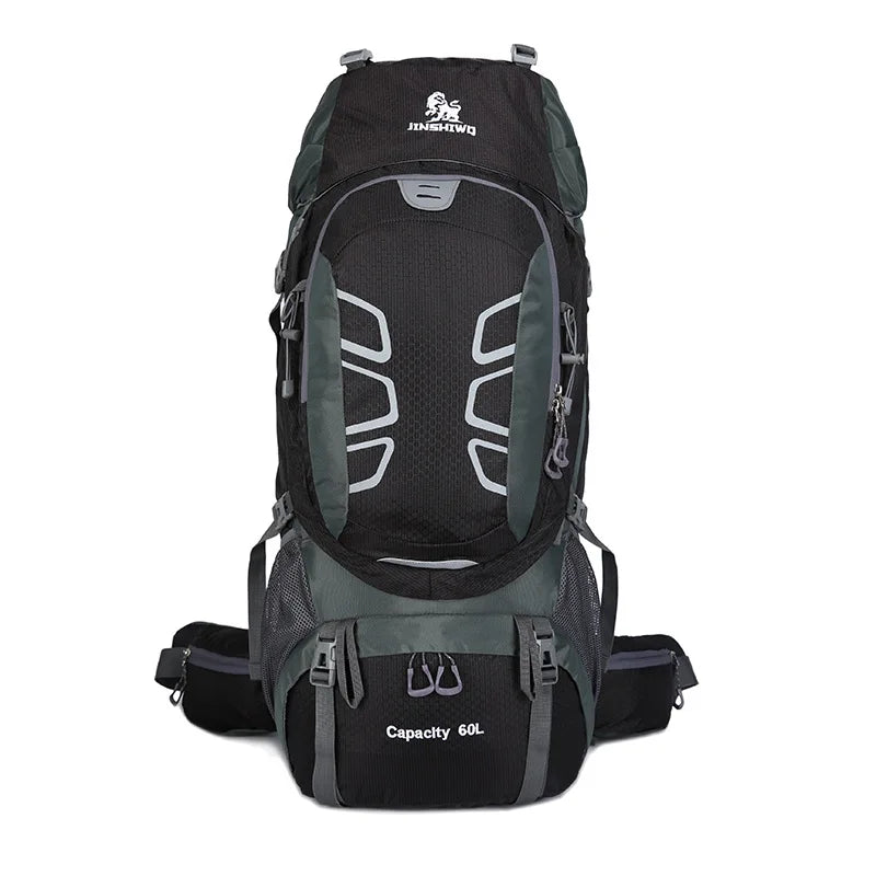60L Mountaineering Backpack – Waterproof Hiking Camping Rucksack for Trekking, Travel & Climbing