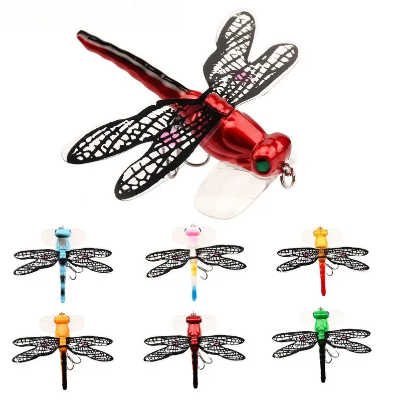 Topwater Dragonfly Fly Lure 7.5cm