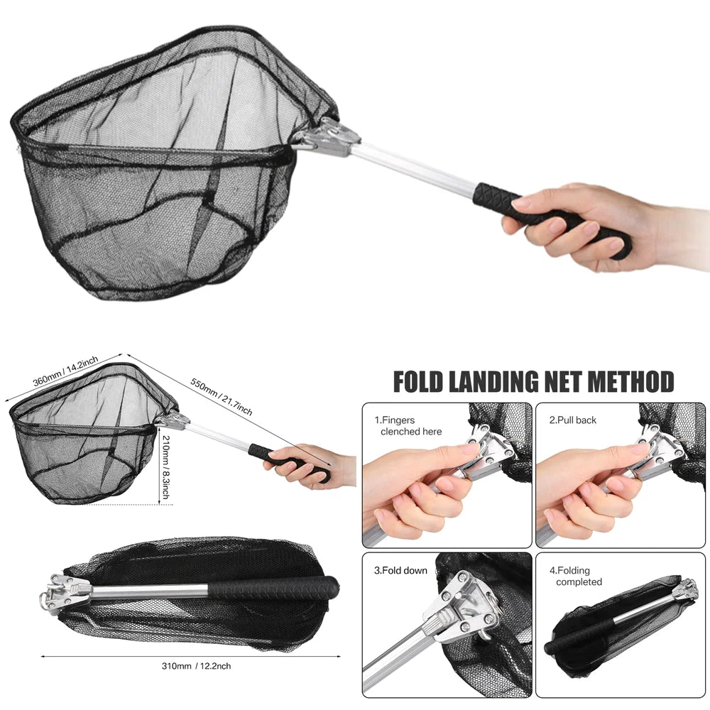 Aluminum Telescoping Landing Net (55-190cm)