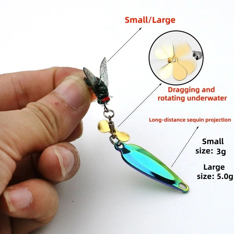 Handmade Fly and Hook Combo Kit