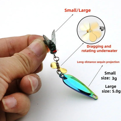 Handmade Fly and Hook Combo Kit