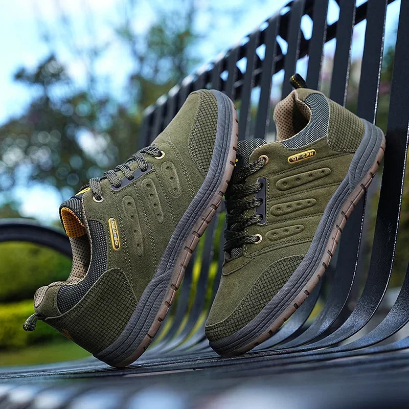 Men’s Durable Hiking Shoes – High-Traction Trail Sneakers, Outdoor Mountaineering & Trekking Footwear