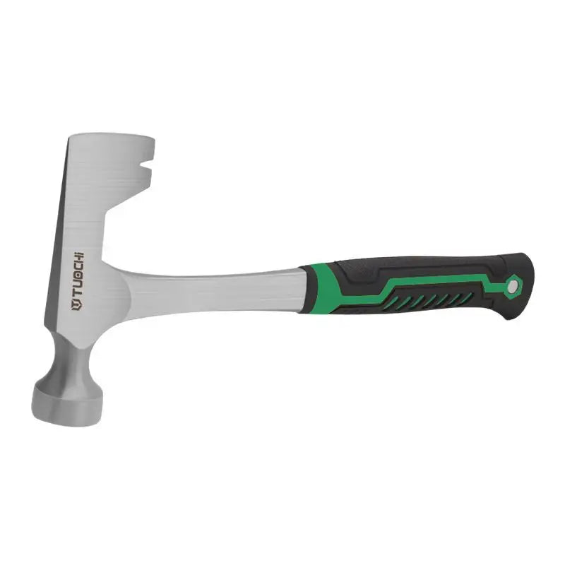 Multifunctional Axe Hammer – Ice-Breaking, Mining & Mountaineering Tool with Round Metal Head