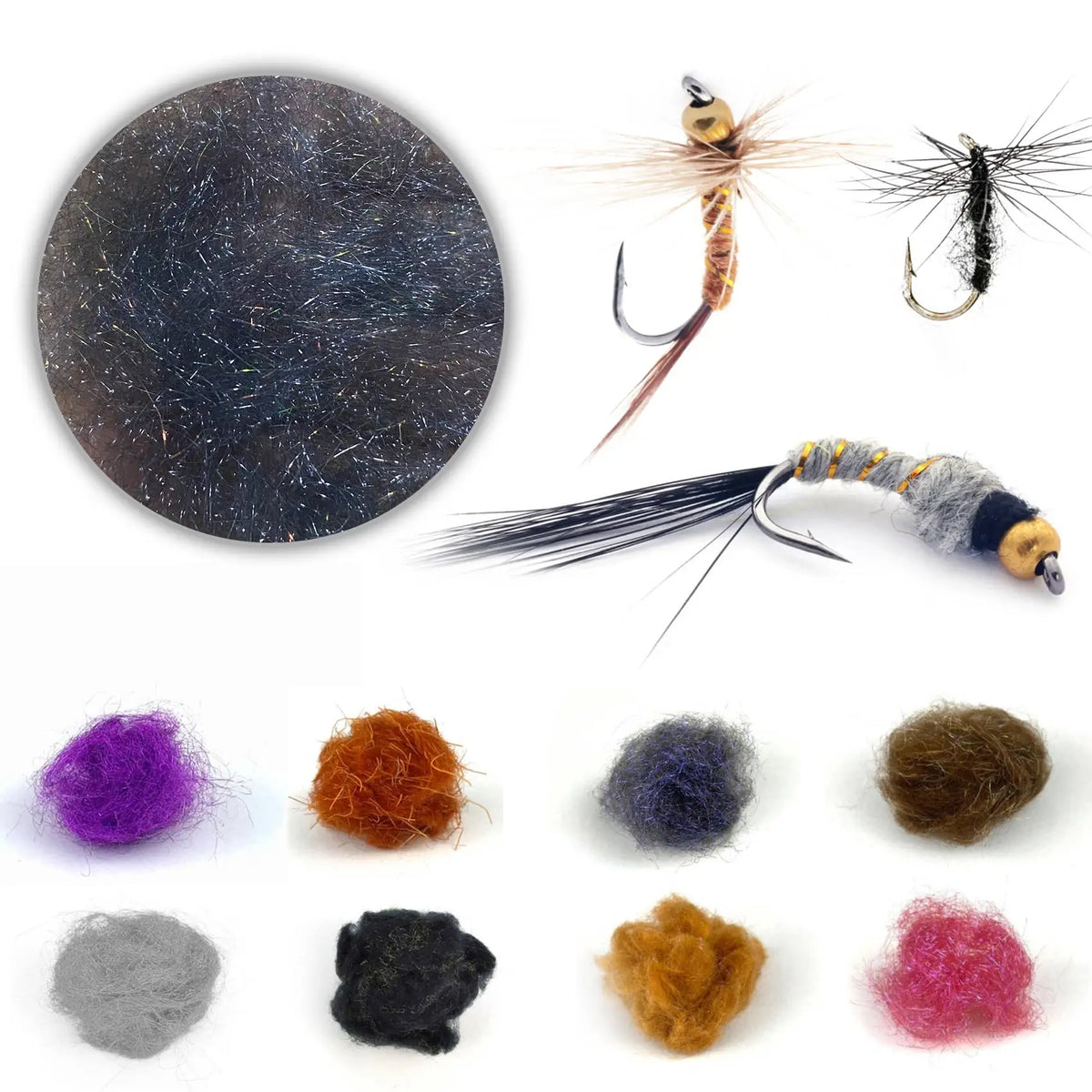 Aventik Dry Fly Dubbing (12 Colors)