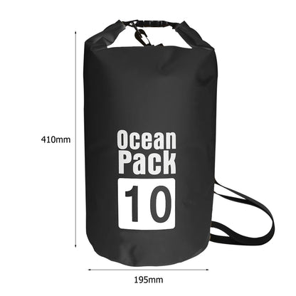 2L 3L 5L 10L 15L Waterproof Dry Bag Swimming Bag Foldable Beach Storage Pack Kayaking Rafting River Trekking Floating Water Sack