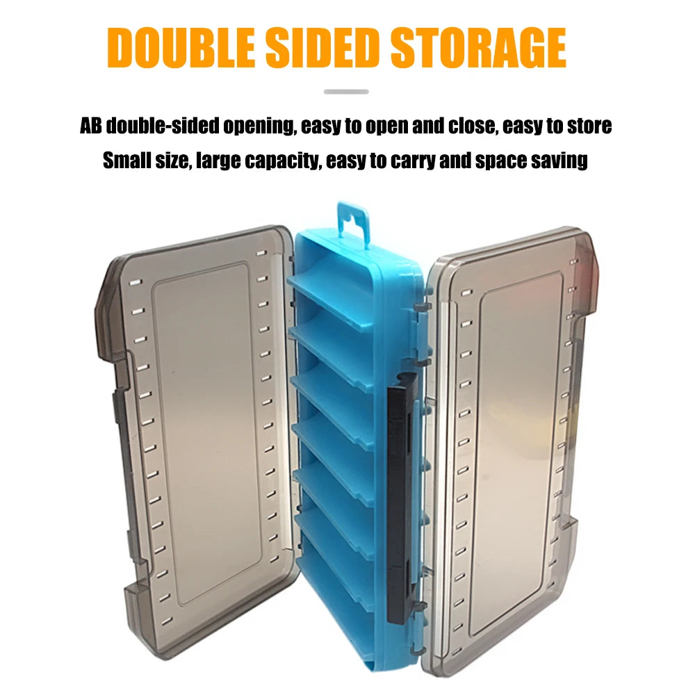 SAMOLLA 14-Compartment Tackle Box