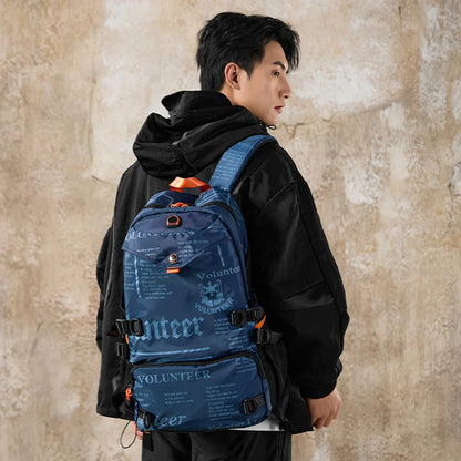Volunteer Waterproof Hiking Backpack – Lightweight Oxford Travel Bag