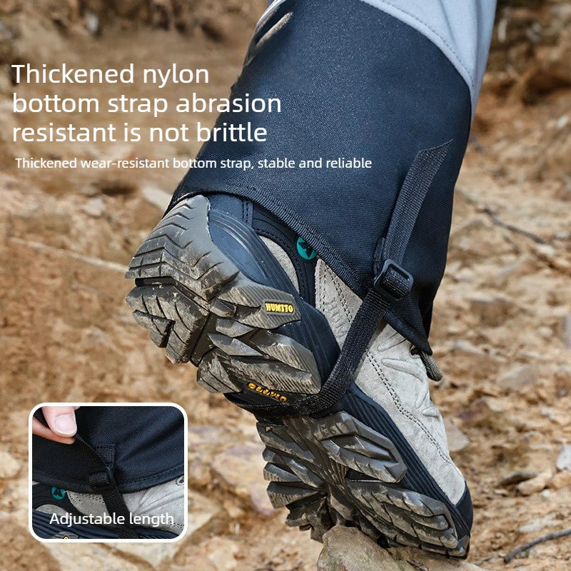 Outdoor Leg Warmers Gaiter Waterproof Hiking Travel Mountain Leggings Gaiters Long Tube Leggings Warmers Foot Cover
