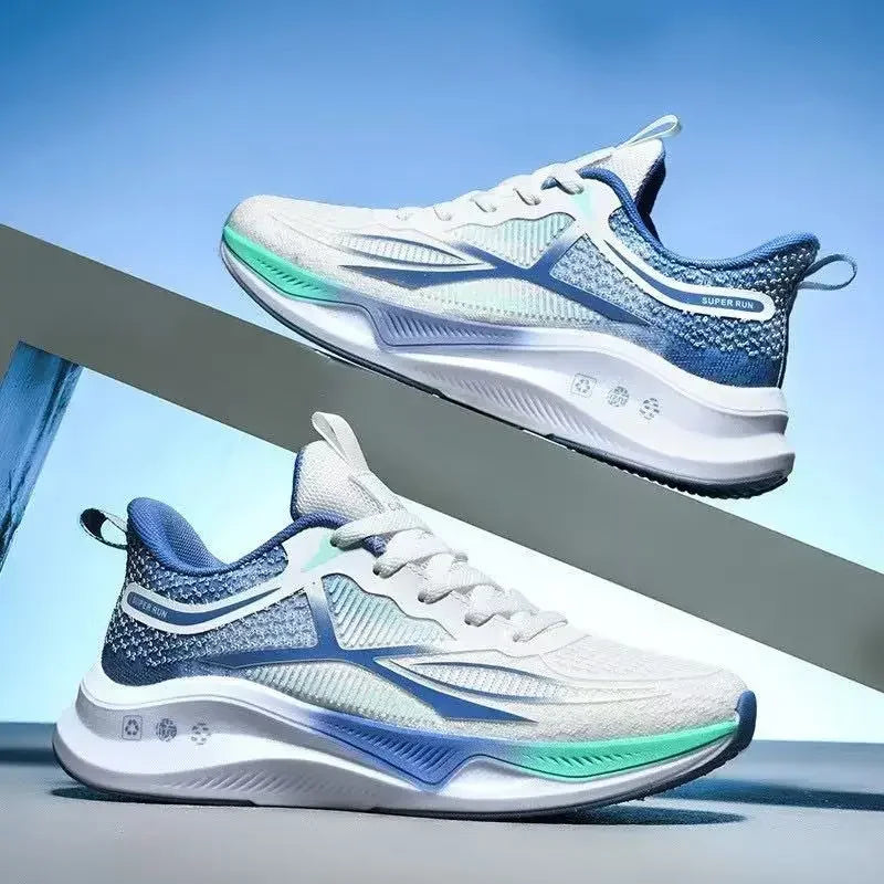 Men’s Running & Walking Shoes – Lightweight Breathable Lace-Up Sneakers, Comfortable Tennis Shoes