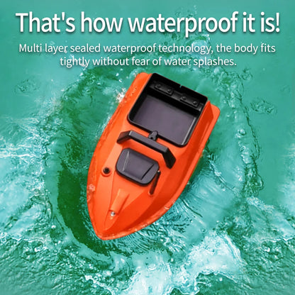 GPS Smart Bait Boat with 24 Saved Fishing Spots & Auto-Return
