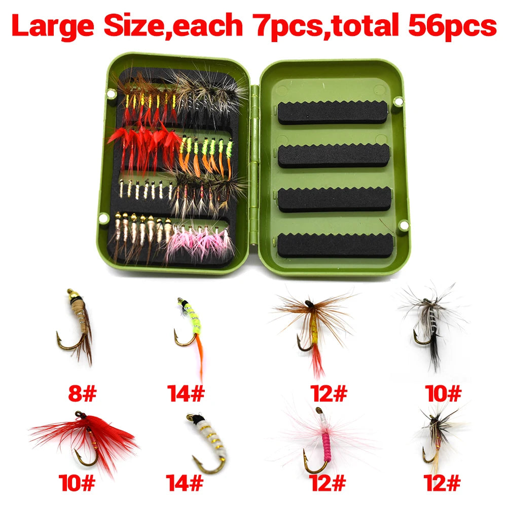 MNFT Handmade Fly Assortment (40-56 Pack)