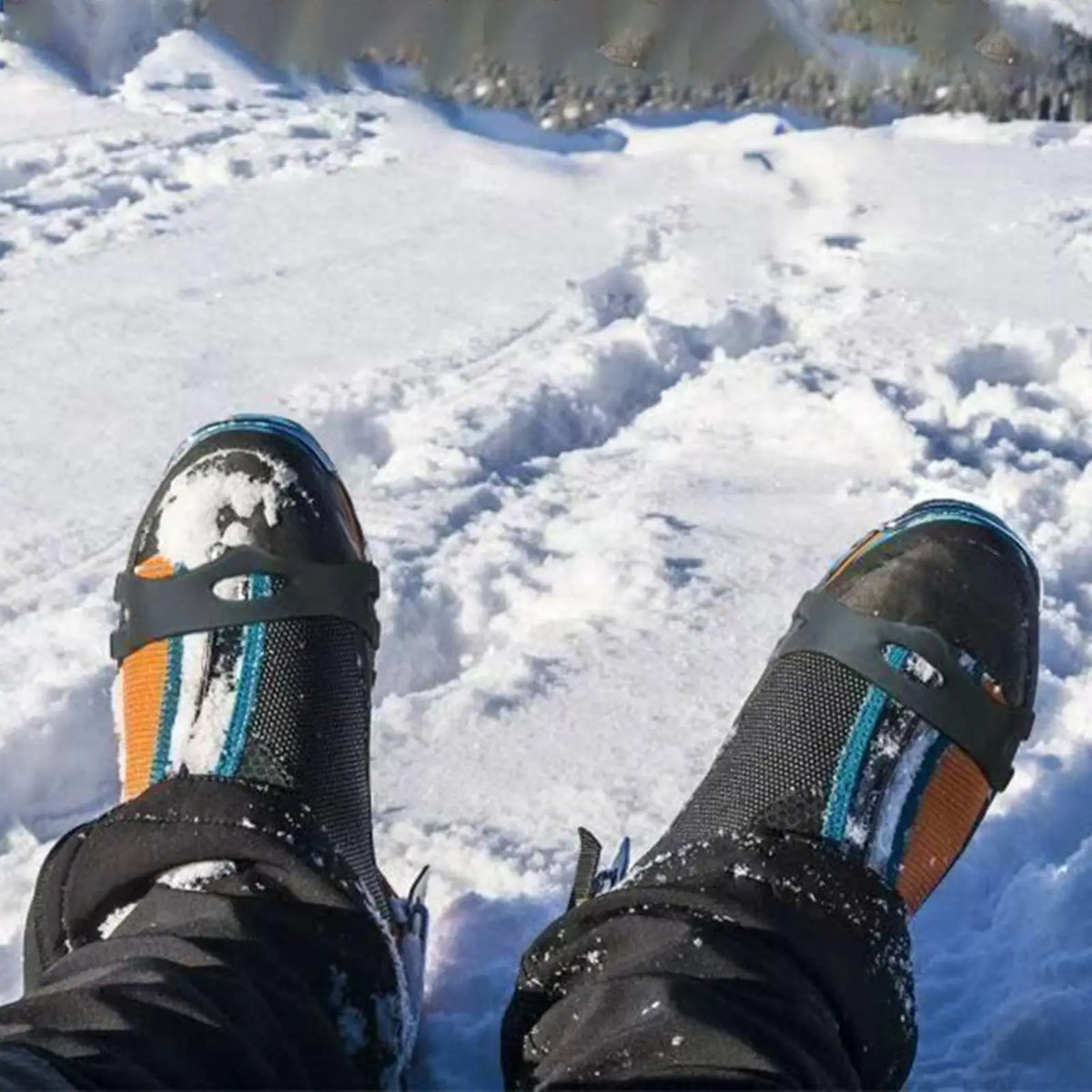 Clear Anti-Slip Ice Cleats for Shoes