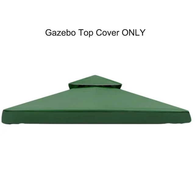 Grill Gazebo Replacement Canopy Roof, Outdoor BBQ Gazebo Top, Double Tiered Shelter Cover Roof ,for Yard Patio Garden Sunshade