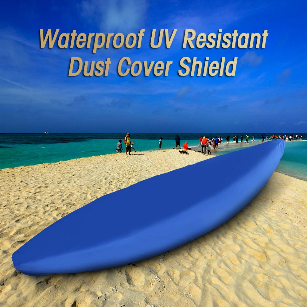 Universal Waterproof Kayak Cover – UV Resistant Canoe & Boat Dust Storage Shield