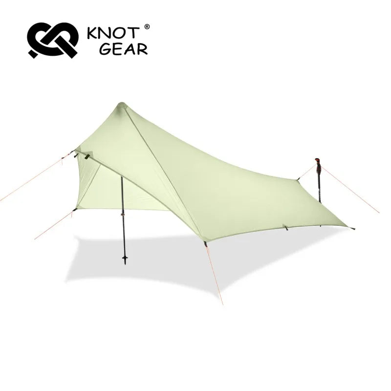 Knot Jian Outdoor 1P Inner Tent Camping Bivy Insect-proof Sleeping Bag Set Ultralight Mountain Climbing Pole Less Tent Shelter