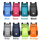 Portable Foldable Backpack Folding Mountaineering Bag Ultralight Outdoor Climbing Cycling Travel Knapsack Hiking Daypack 18L