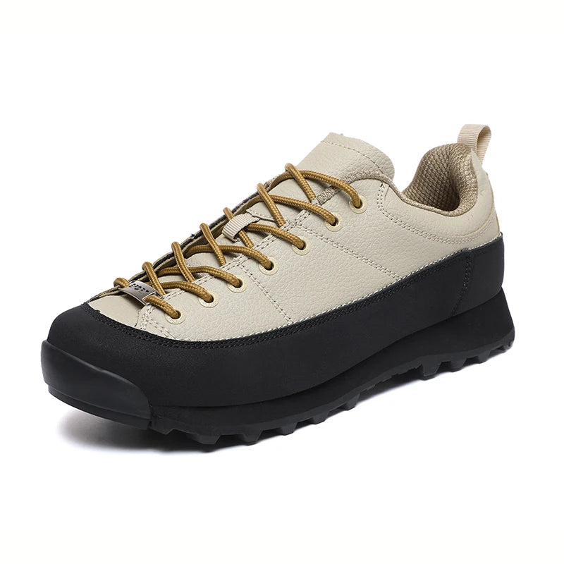 Men’s Hiking Shoes – Outdoor Trekking Anti-Slip Lightweight Sneakers with Mesh Upper (Big Size Comfort Walking Shoes)