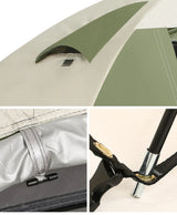 Backpacking Tent 2 Person Lightweight Camping Tents Double Layer Waterproof Portable Handbag for Hiking Travel Aluminum Pole