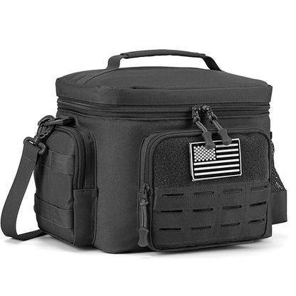 Tactical Thermal Cooler Bag Outdoor Heavy Duty Lunch Box Work Leakproof Insulated Durable Lunch Bag For Camping Picnic