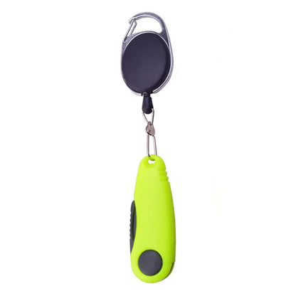 Shrimp-Shaped Line Cutter and Knot Tool
