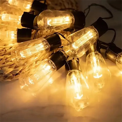 1PC Solar Bulbs String Lights,Outdoor Waterproof Garden Lamps,Garden,Terrace,Balcony,Camping,Party Retro Decoration  Fairy Lamps